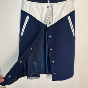 Nike x Sacai Wool Varsity Pencil Skirt